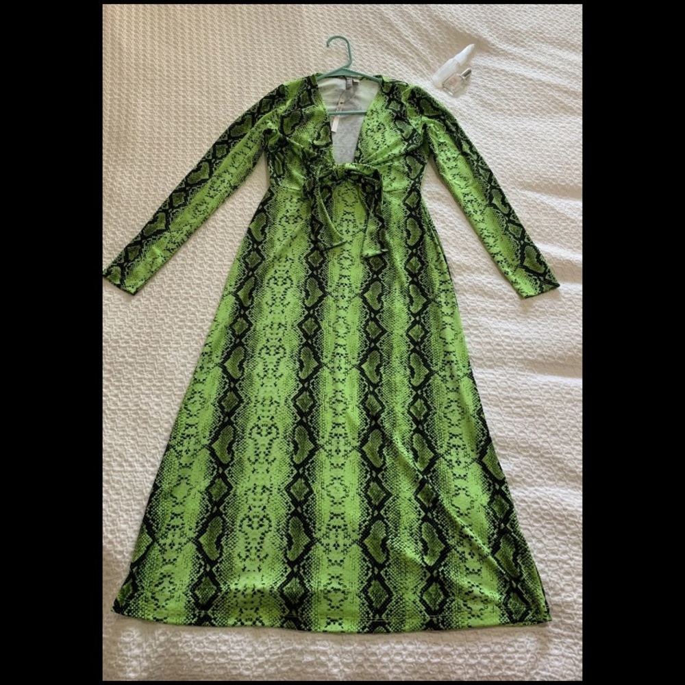 *Asos snake print dress
